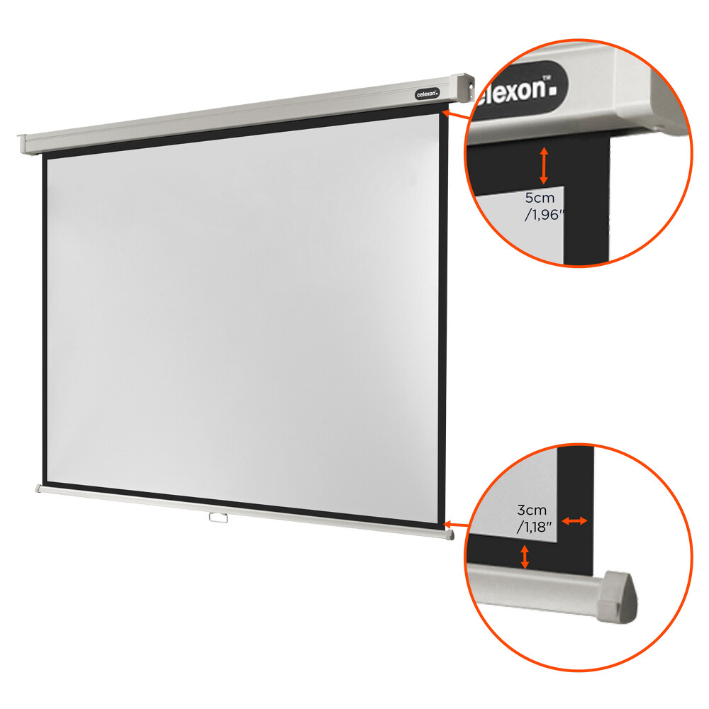 celexon Leinwand Rollo Professional 240 x 180 cm