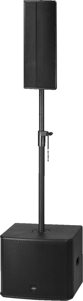 IMG STAGELINE PSUB-12AKA Aktiver 2.1-PA-Subwoofer, 1200 W