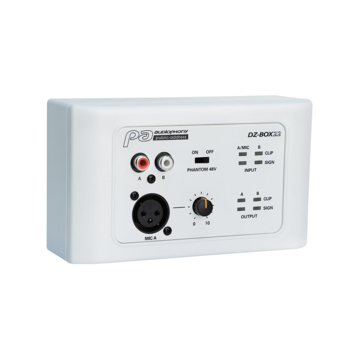 Audiophony DZ-BOX22 Anschlussbox für DZ-MATRIX