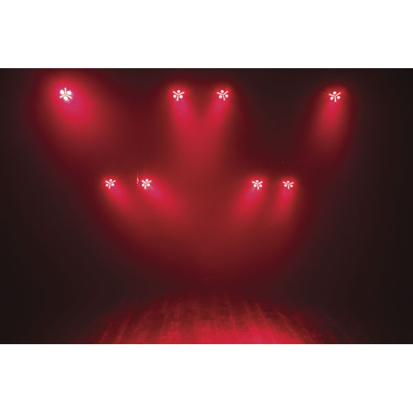 Showtec Club Par Dizzy 3/8 3 x 8 W RGBUV LED Par