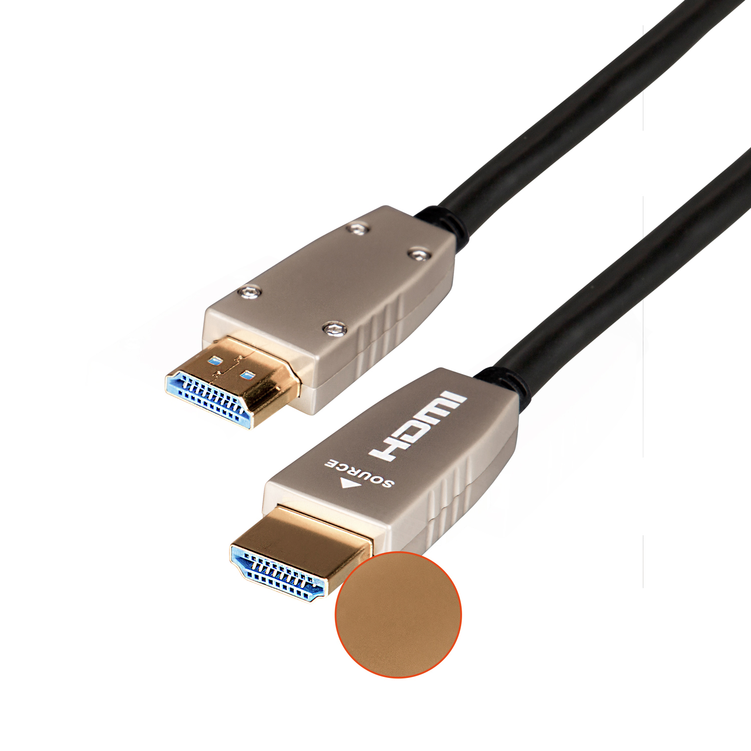 celexon UHD Optical Fibre HDMI 2.0b Active Kabel 20m, schwarz