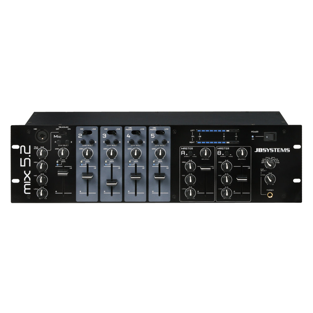 JB Systems MIX 5.2 Zonen Mischpult