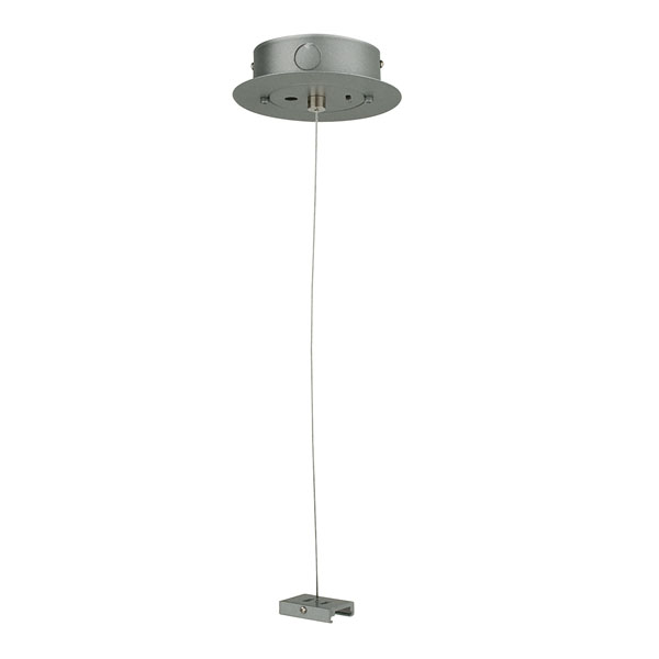 ARTECTA 3-Phase Ceiling Suspension Kit Silber (RAL9006) - mit max. 1500mm Stahldraht