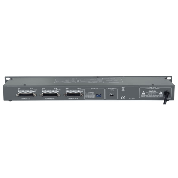 SHOWTEC Multi Exchanger DMX512 zu 72-Kanal ANALOG Ausgang