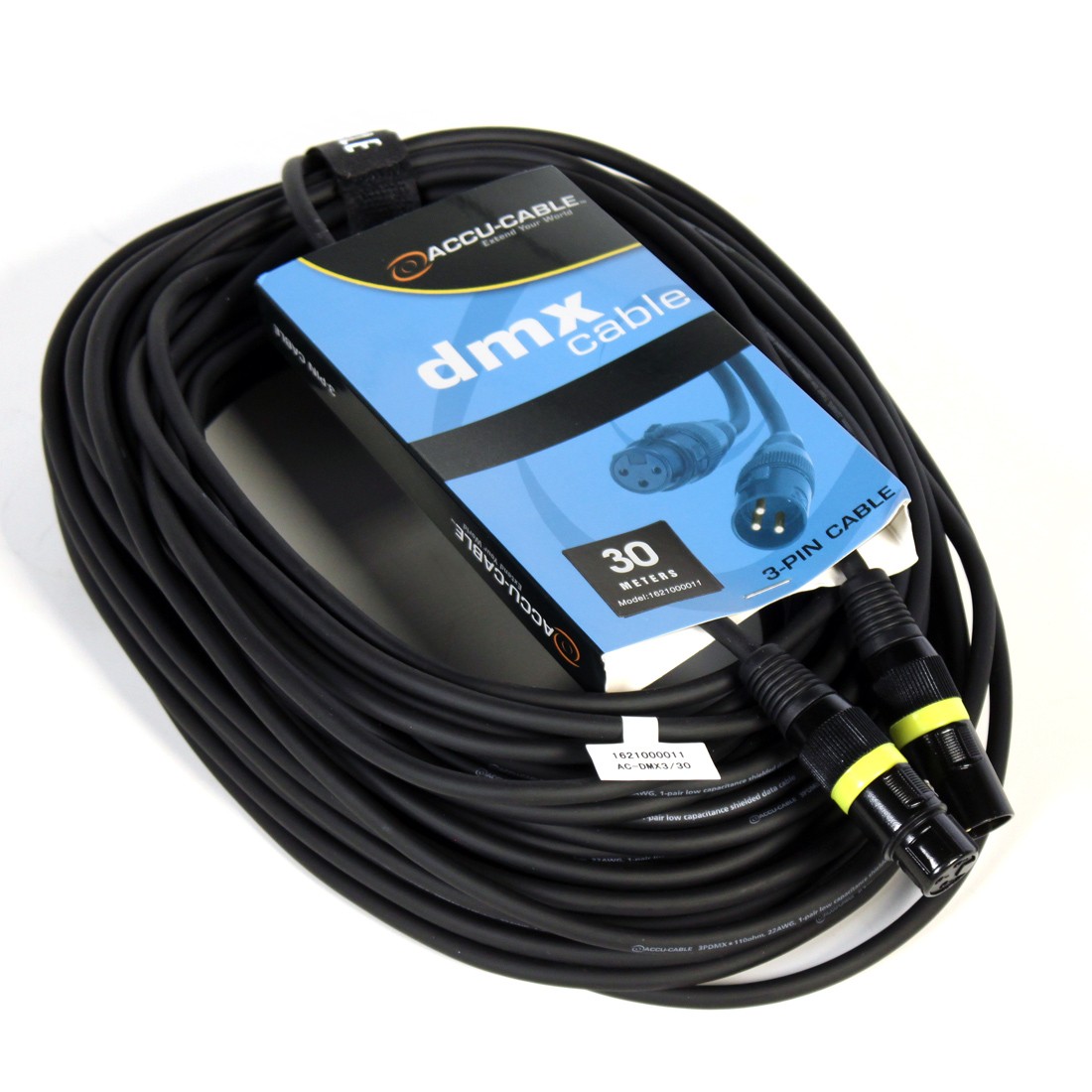 AC-DMX3/30 3 p. XLRm/3 p. XLRf 30m DMX AC-DMX3/30 3 p. XLRm/3 p. XLRf 30m DMX