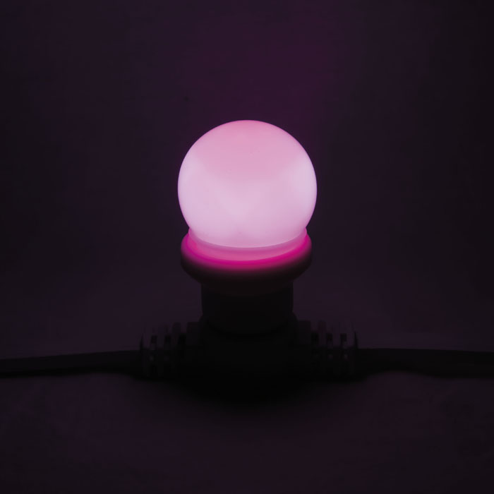 SHOWGEAR G45 LED Bulb E27 1 W - pink - nicht dimmbar SHOWGEAR G45 LED Bulb E27 1 W - pink - nicht dimmbar