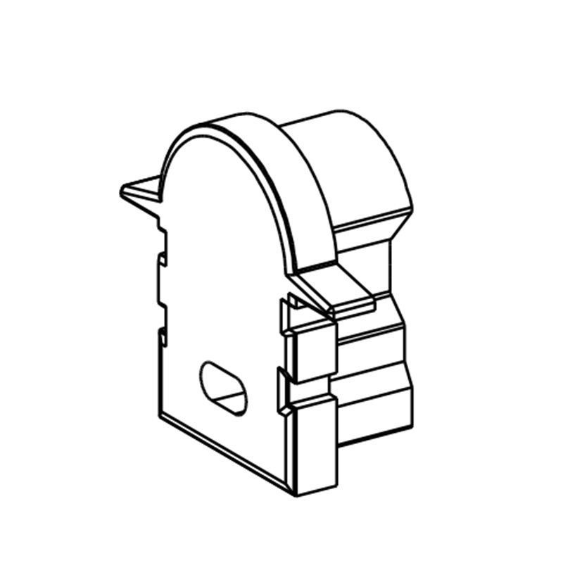 Endkappe R-ET-02-05 Set 2 Stk, Grau