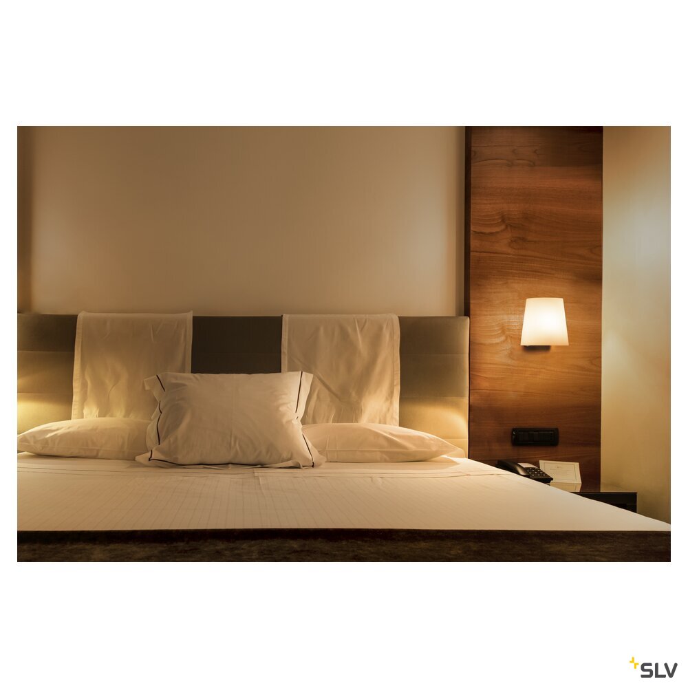 COUPA QT14 Indoor LED Wandaufbauleuchte chrom satiniertes Glas COUPA QT14 Indoor LED Wandaufbauleuchte chrom satiniertes Glas