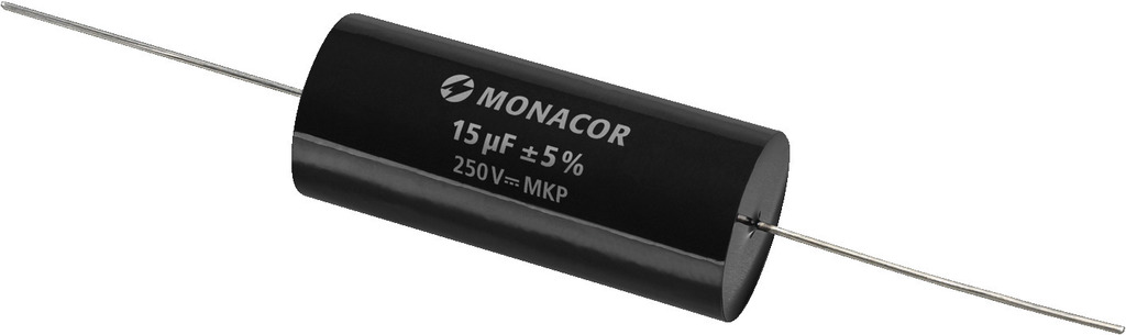 MONACOR MKPA-150 MKP-Folienkondensator, 15 µF, 250 V