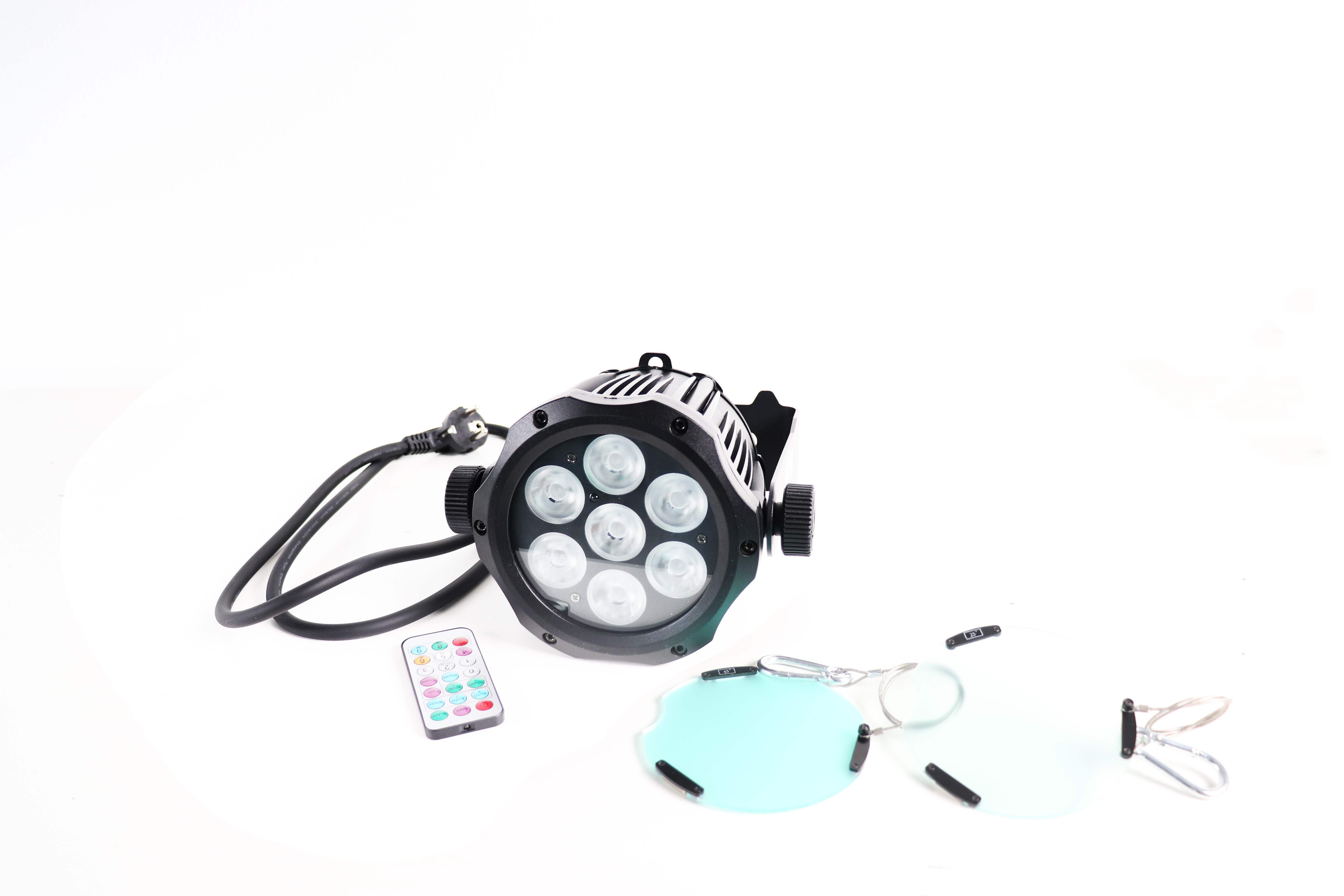 LED PAR CAN 7x10W RGBW IP65 15° LED PAR CAN 7x10W RGBW IP65 15°