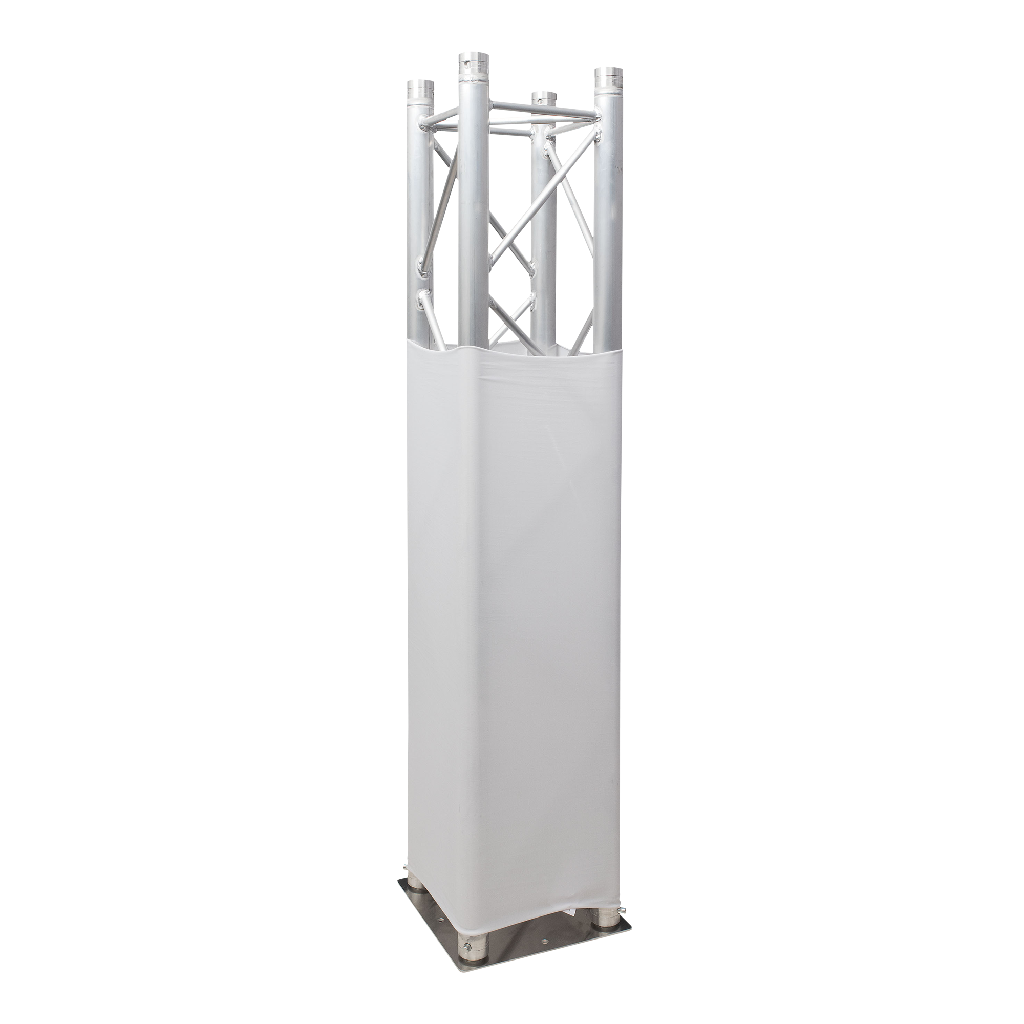 SHOWGEAR Truss Cover Stretch 210 g/m² White - 300 cm Weiß - 300 cm