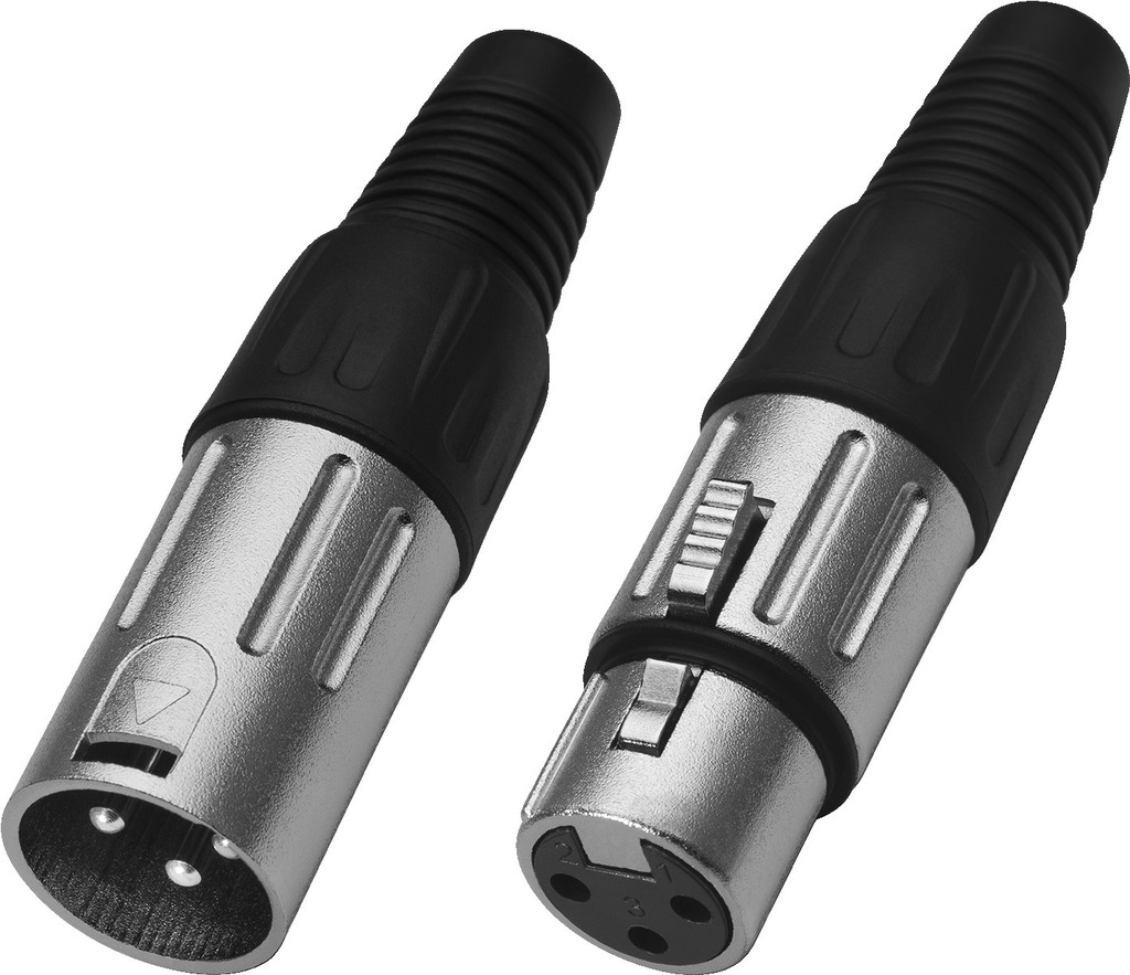 MONACOR XLR-803/P XLR-Stecker, 3-polig