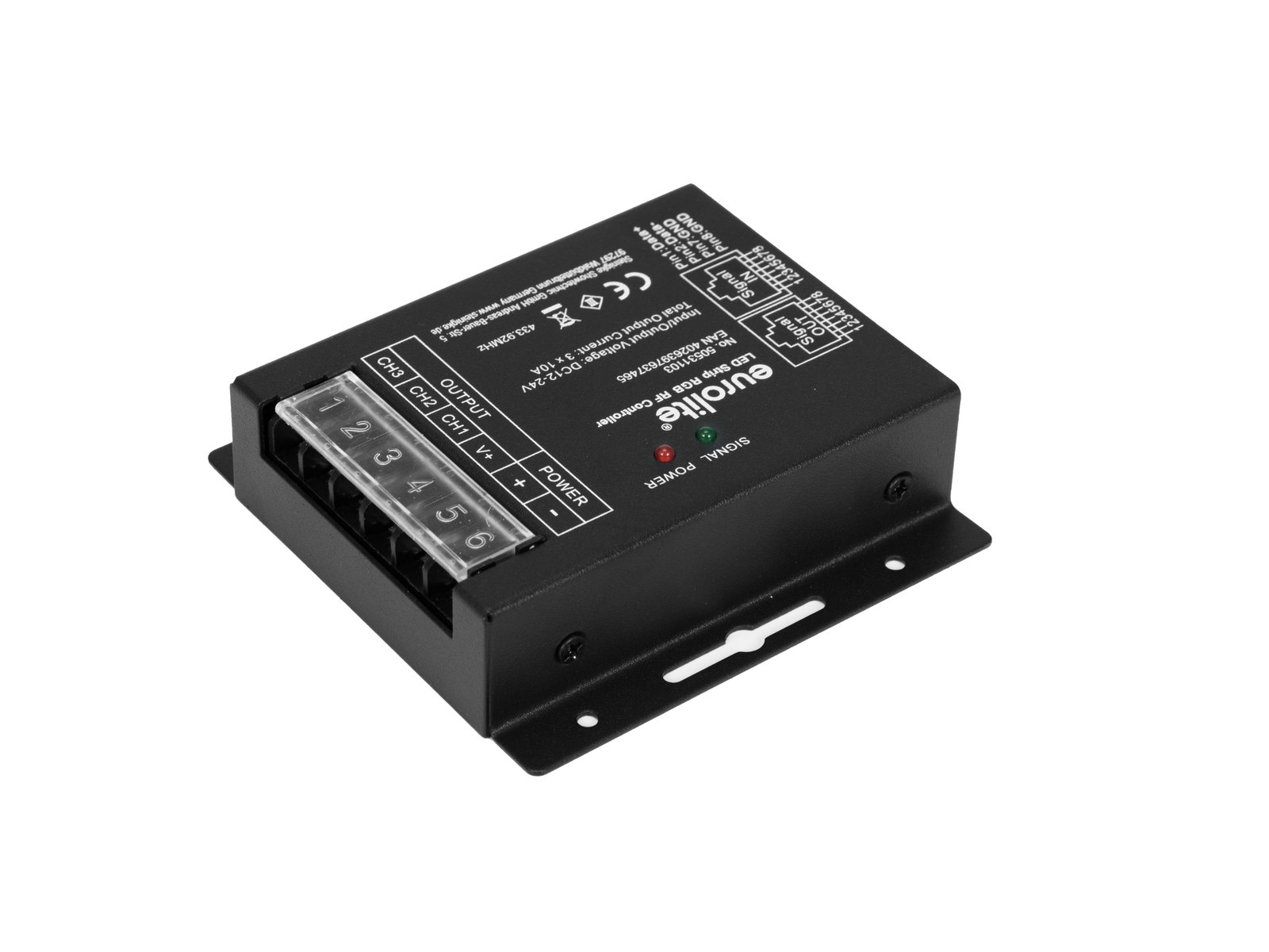 EUROLITE LED Strip RGB RF Controller EUROLITE LED Strip RGB RF Controller