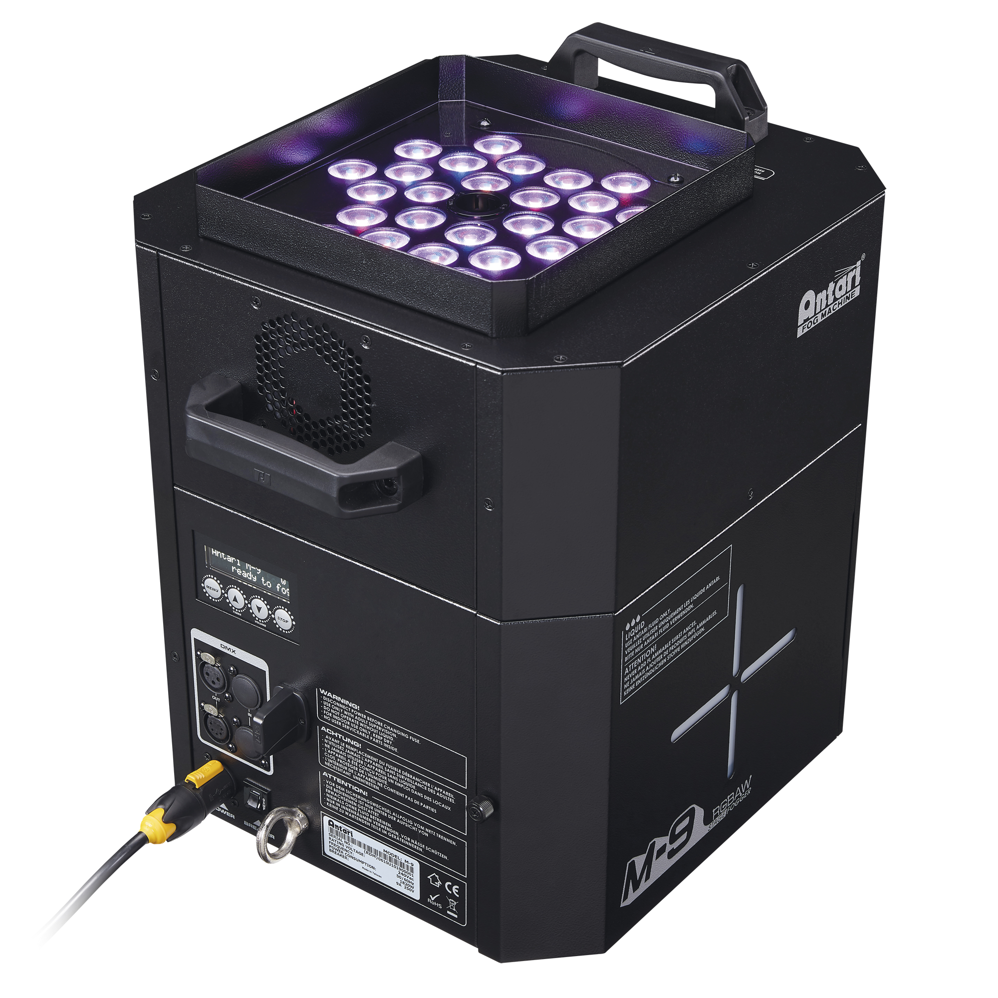 ANTARI M-9 Jet 1800 W Pro CO₂-simulierender RGBAW Jet Fogger ANTARI M-9 Jet 1800 W Pro CO₂-simulierender RGBAW Jet Fogger