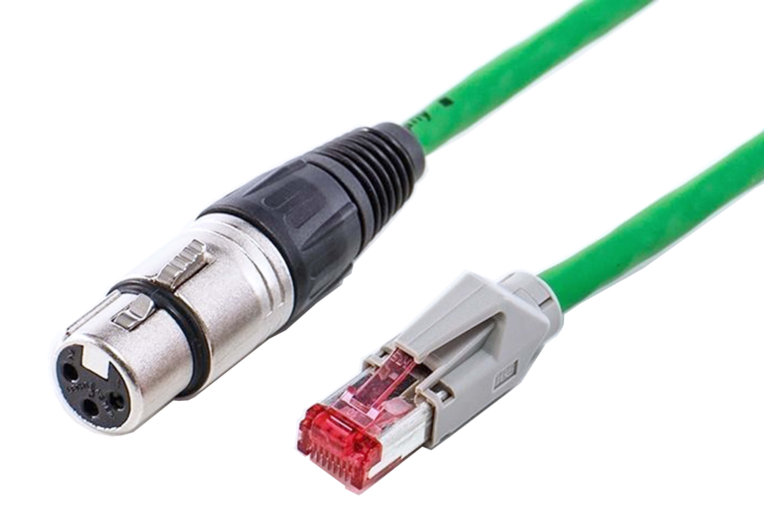 DMX Adapterkabel CAT5 auf DMX XLR Buchse