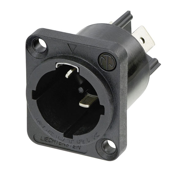 NEUTRIK PowerCON TRUE1 Inlet Connector Verriegelbarer Netzanschluss - 16A