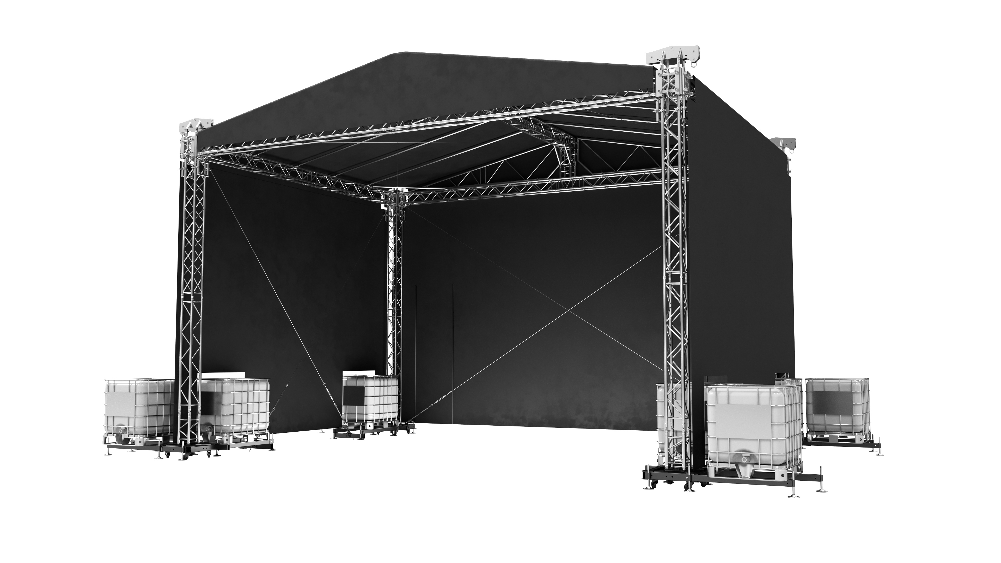 Double Pitch Roof 8 x 6 m Double Pitch Roof 8 x 6 m