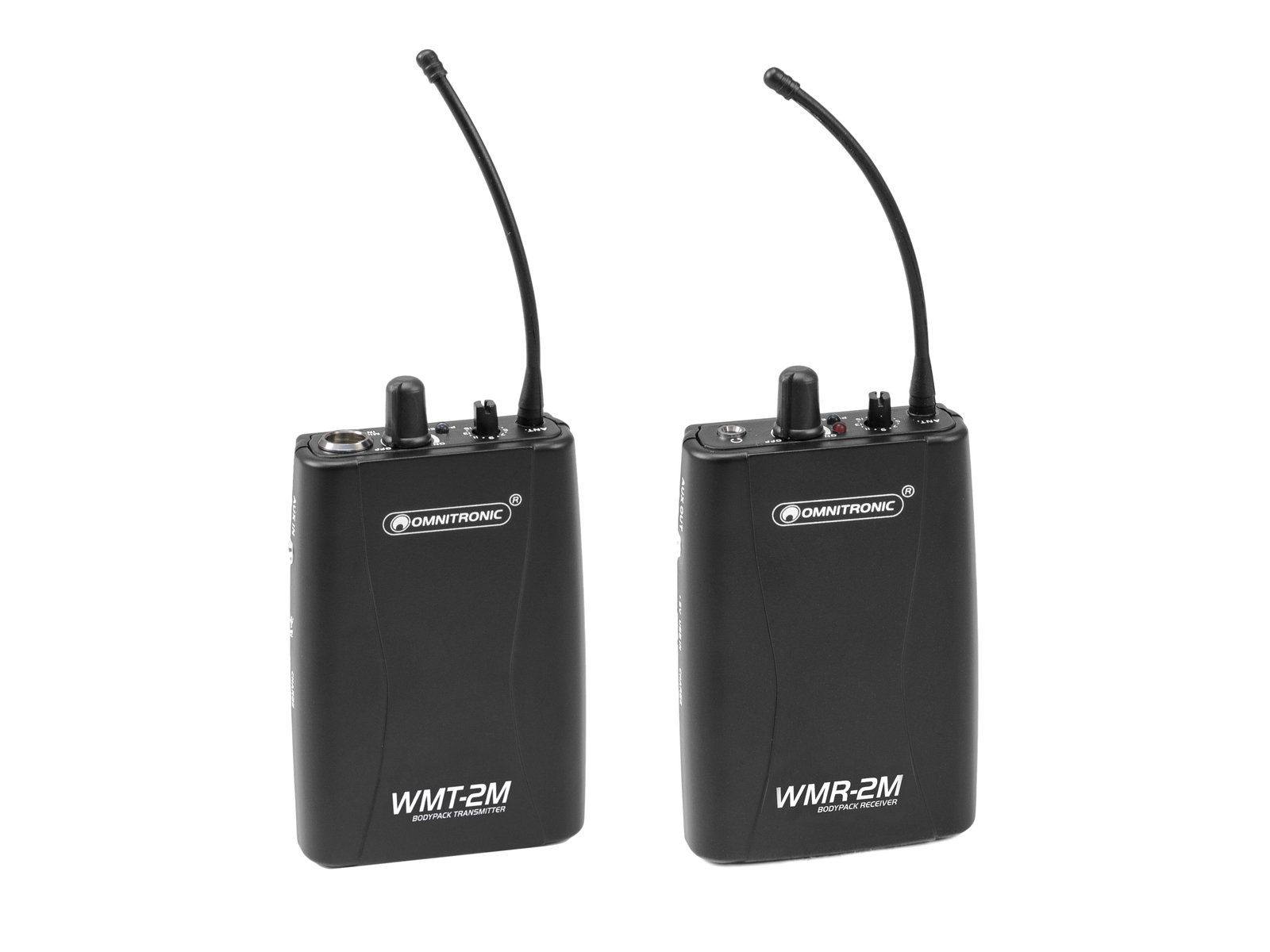 OMNITRONIC Set WMT-2M UHF-Sender + WMR-2M UHF-Empfänger