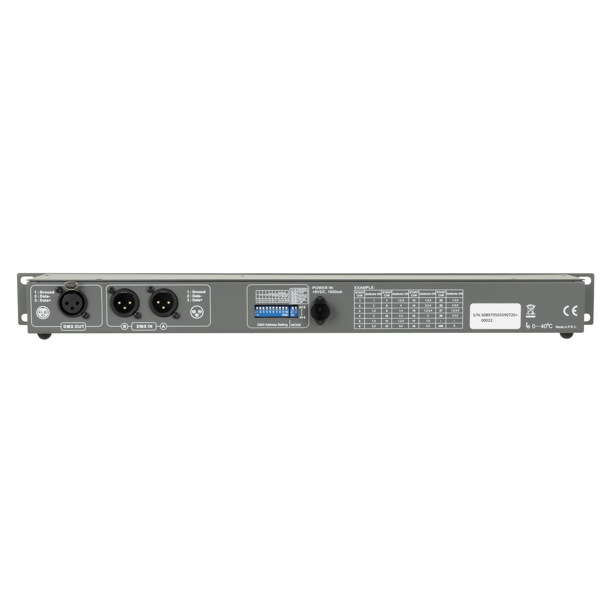 SHOWTEC DMX Merge 2-Wege DMX-Merge