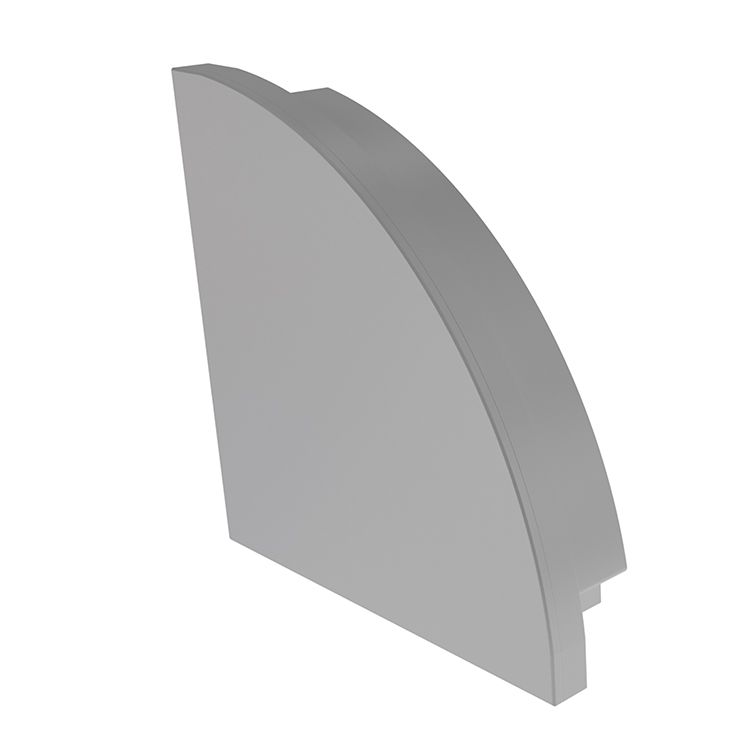 Endkappe R-AV-03-12 Set 2 Stk, Grau