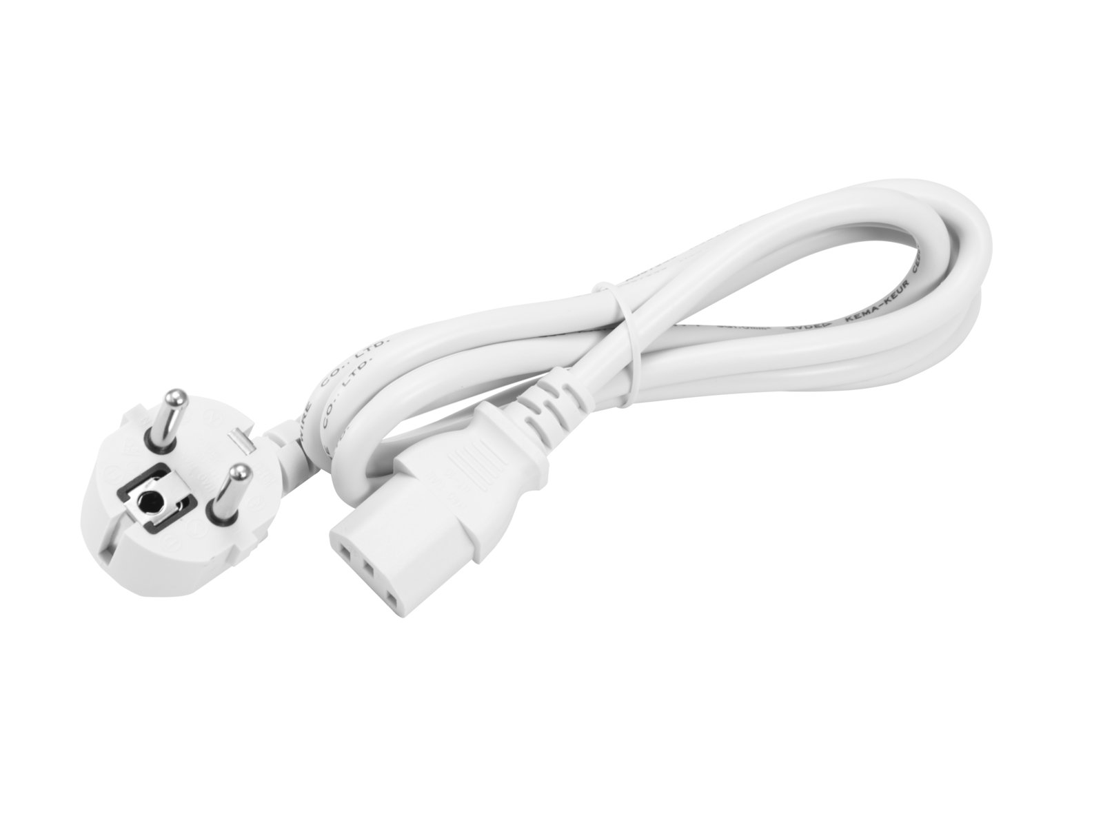 OMNITRONIC Kaltgeräte Netzkabel 3x1,0 1,2m ws OMNITRONIC Kaltgeräte Netzkabel 3x1,0 1,2m ws