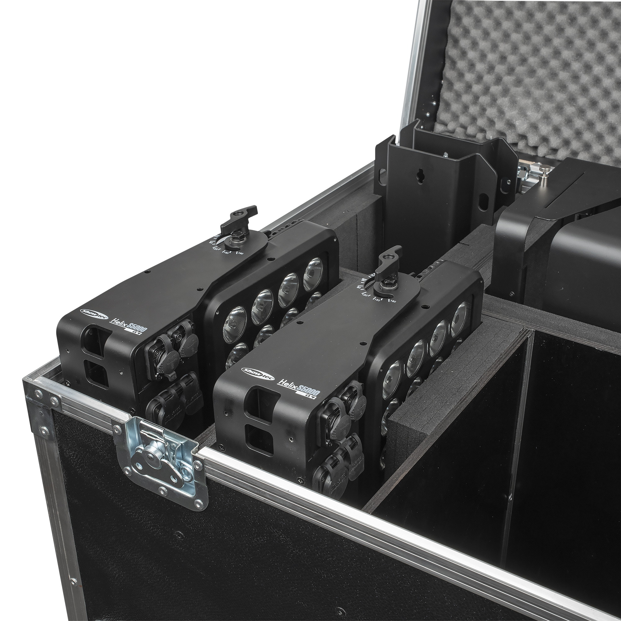 SHOWTEC Case for 4x Helix S5000 and accessories Premium Line