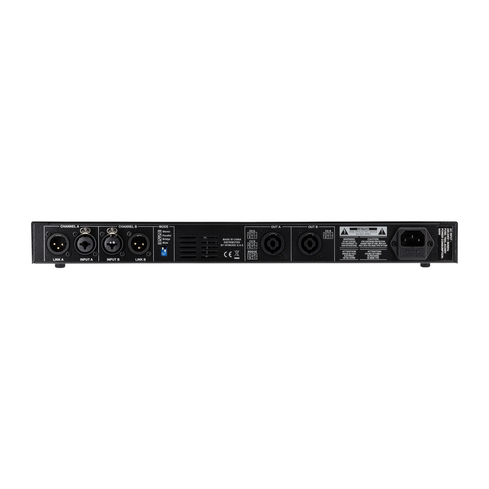 Audiophony SLI500.2 2-Kanal EndstufePowered by Froala Editor