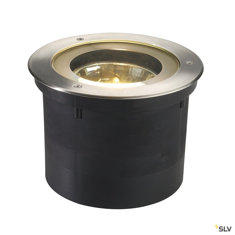 ADJUST QRB111 Bodeneinbau- leuchte, rund, Edelstahl 304, max. 50W, IP67