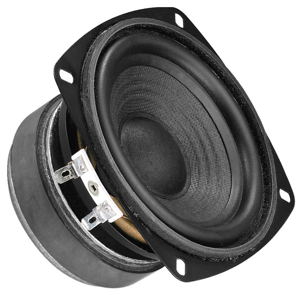 MONACOR SP-100/8 Hi-Fi-Tiefmitteltöner, 30 W, 8 Ω