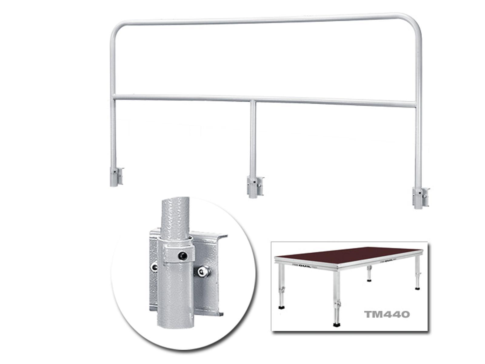 GUIL TMQ-02/440 Bühnengeländer 188cm Aluminiumversion GUIL TMQ-02/440 Bühnengeländer 188cm Aluminiumversion