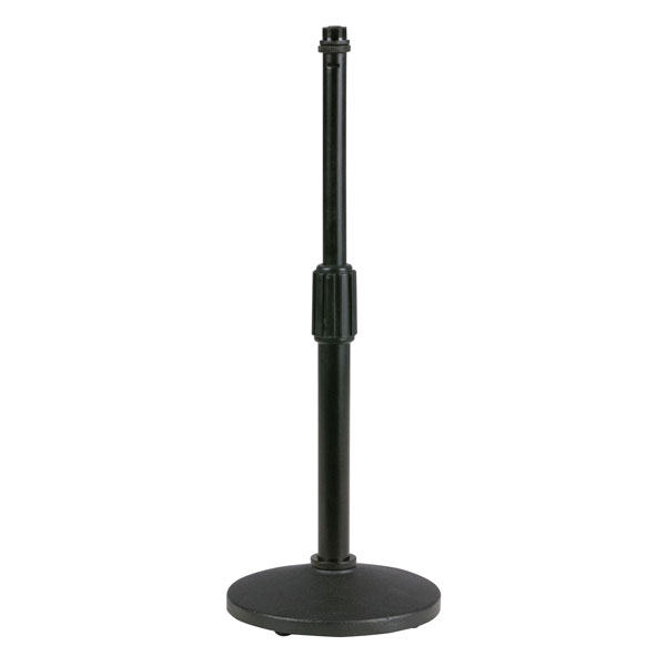Showgear Desk Microphone Stand Schwarz, 37 cm/0,8 kg