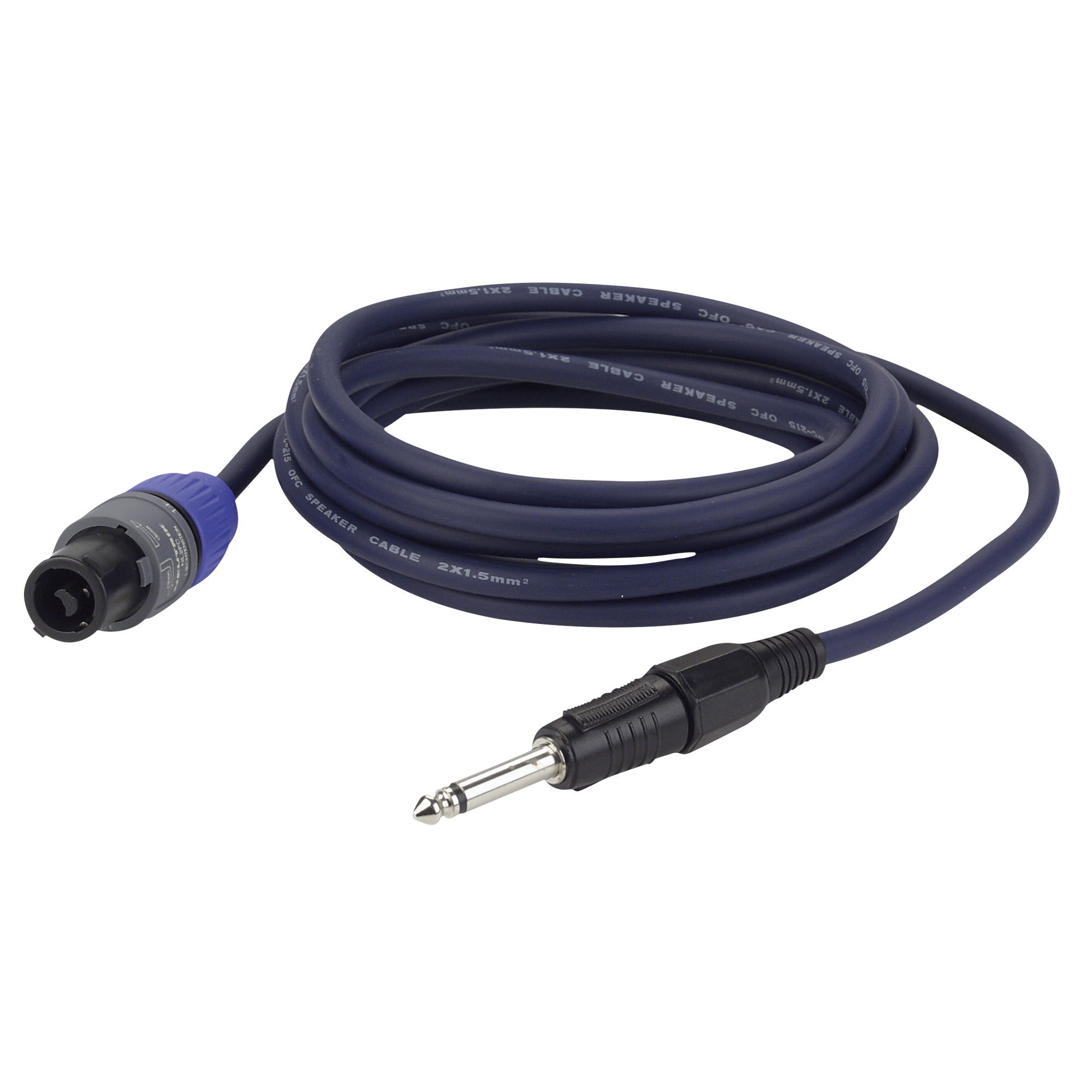 DAP FS16 - Jack mono to speakON/Male - 2x 1.5 mm² - Neutrik 3 m Neutrik