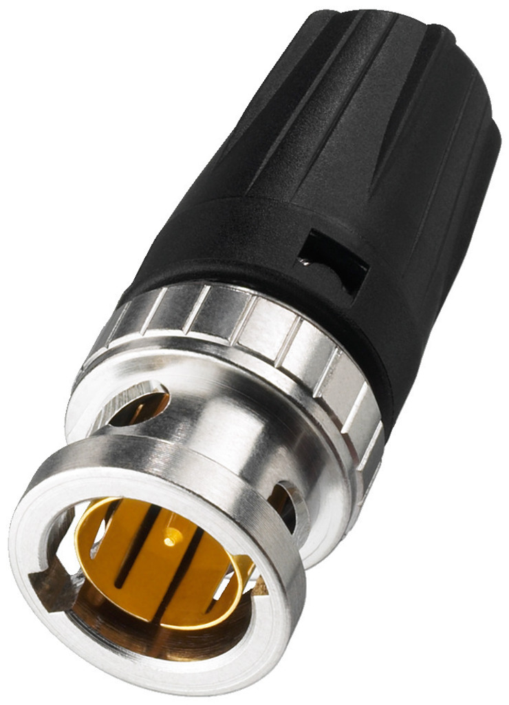 MONACOR NBNC-75BLP7 BNC-Stecker, 75 Ω