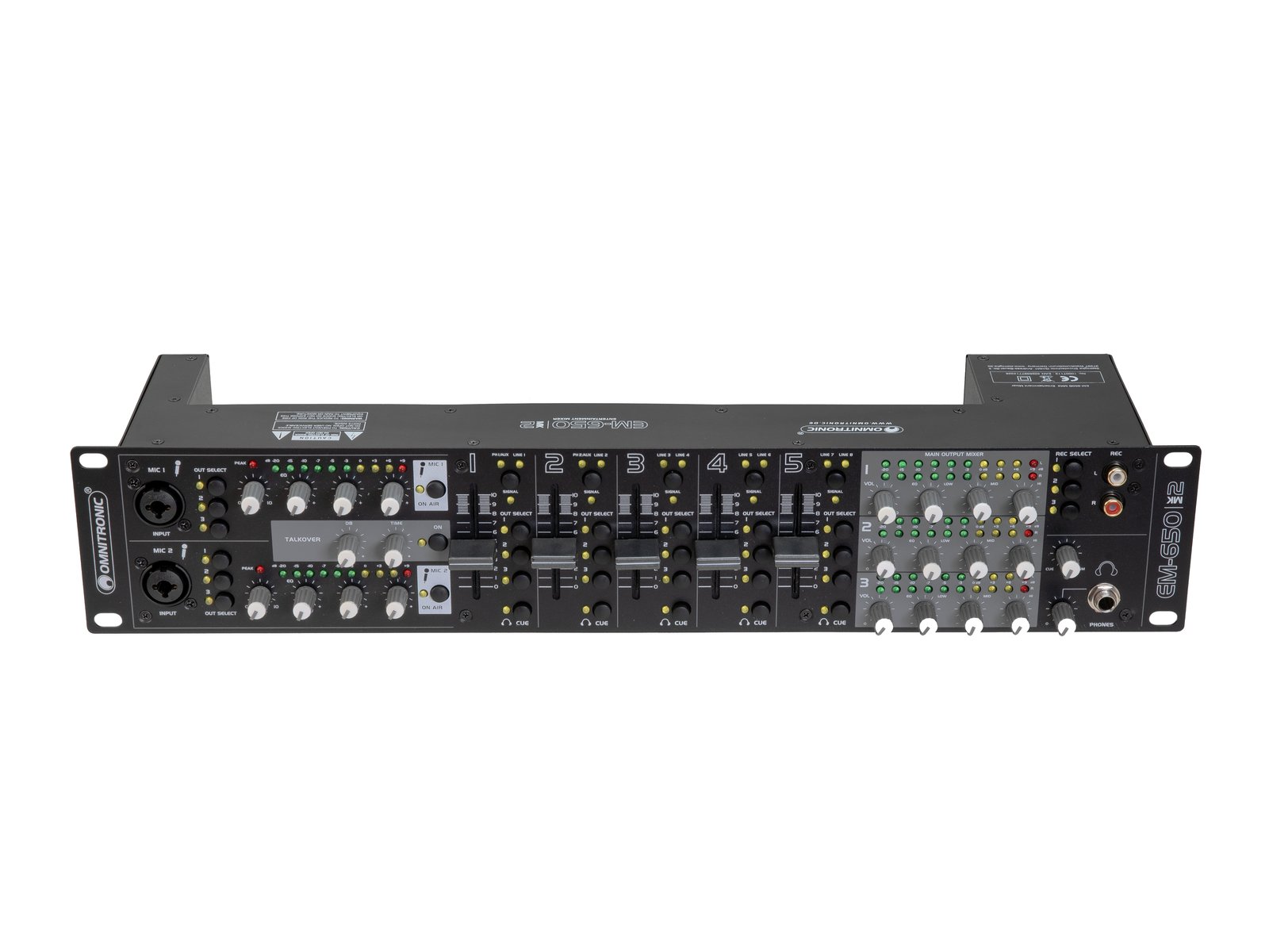 OMNITRONIC EM-650B MK2 Entertainment-Mixer