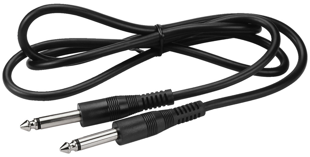 MONACOR MCC-122/SW Mono-Klinkenkabel, 1,2 m
