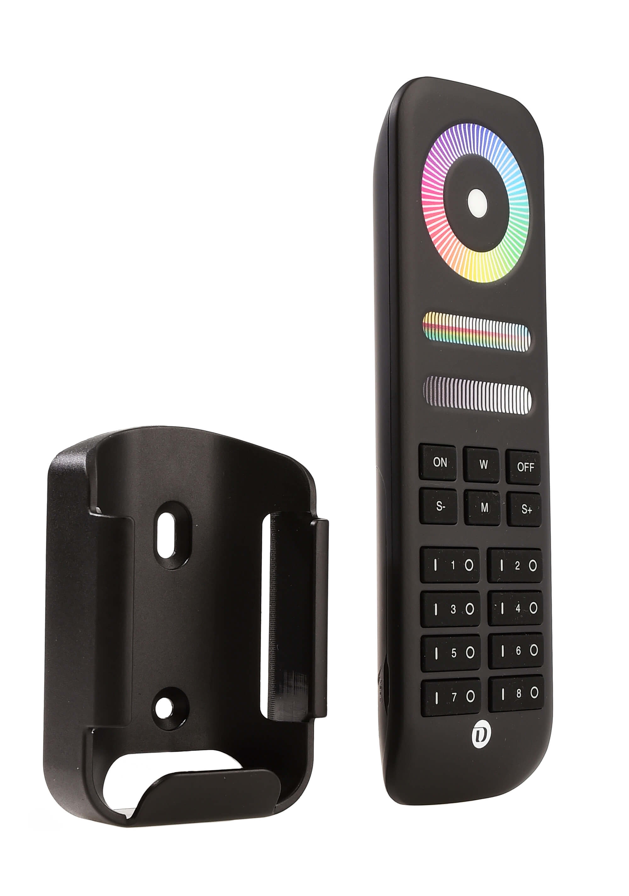 RF-smart, Fernbed., schwarz, 8 Zo, Single/CCT/RGB/RGBW/RGB+CCT