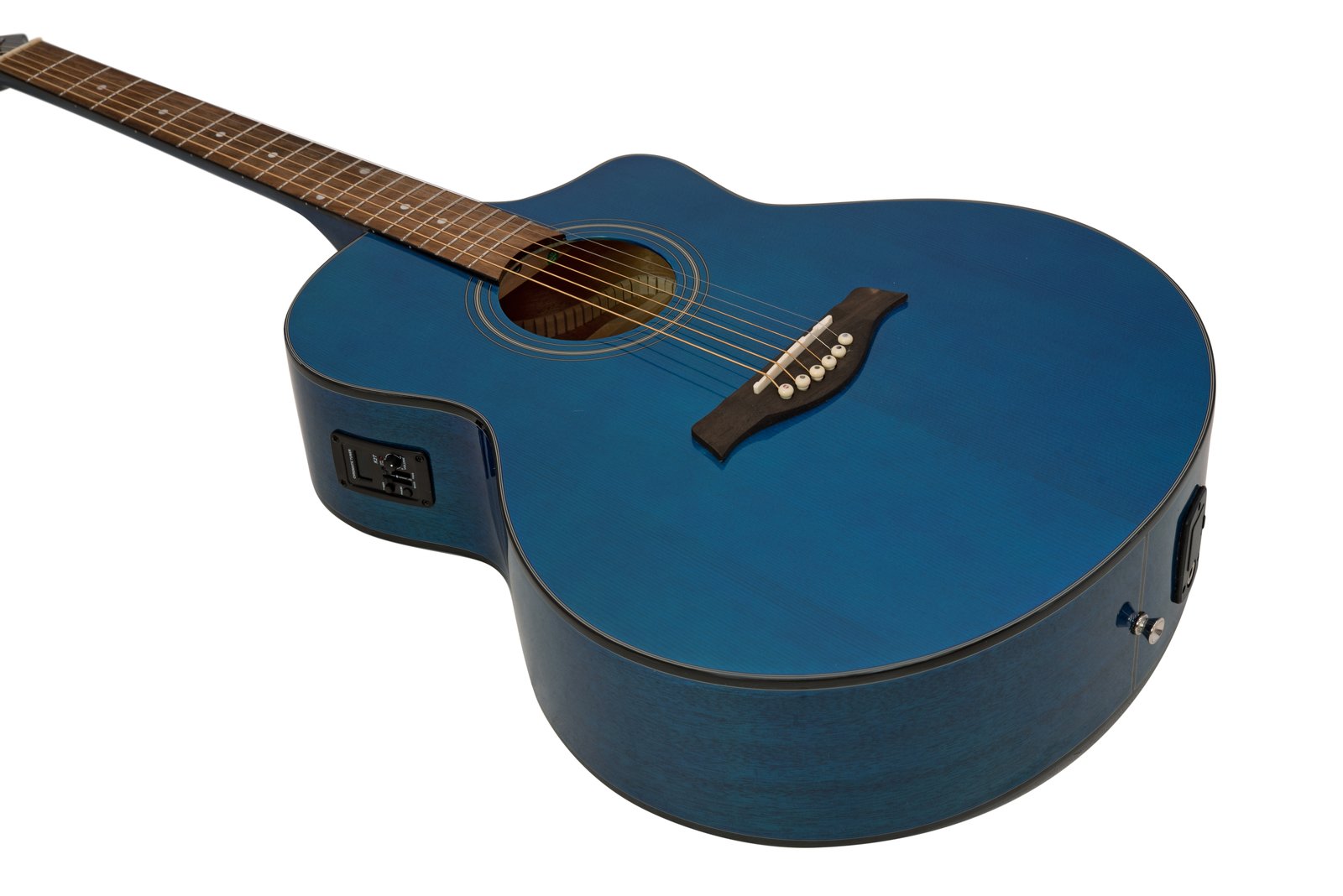 DIMAVERY STW-50 Westerngitarre, blau DIMAVERY STW-50 Westerngitarre, blau