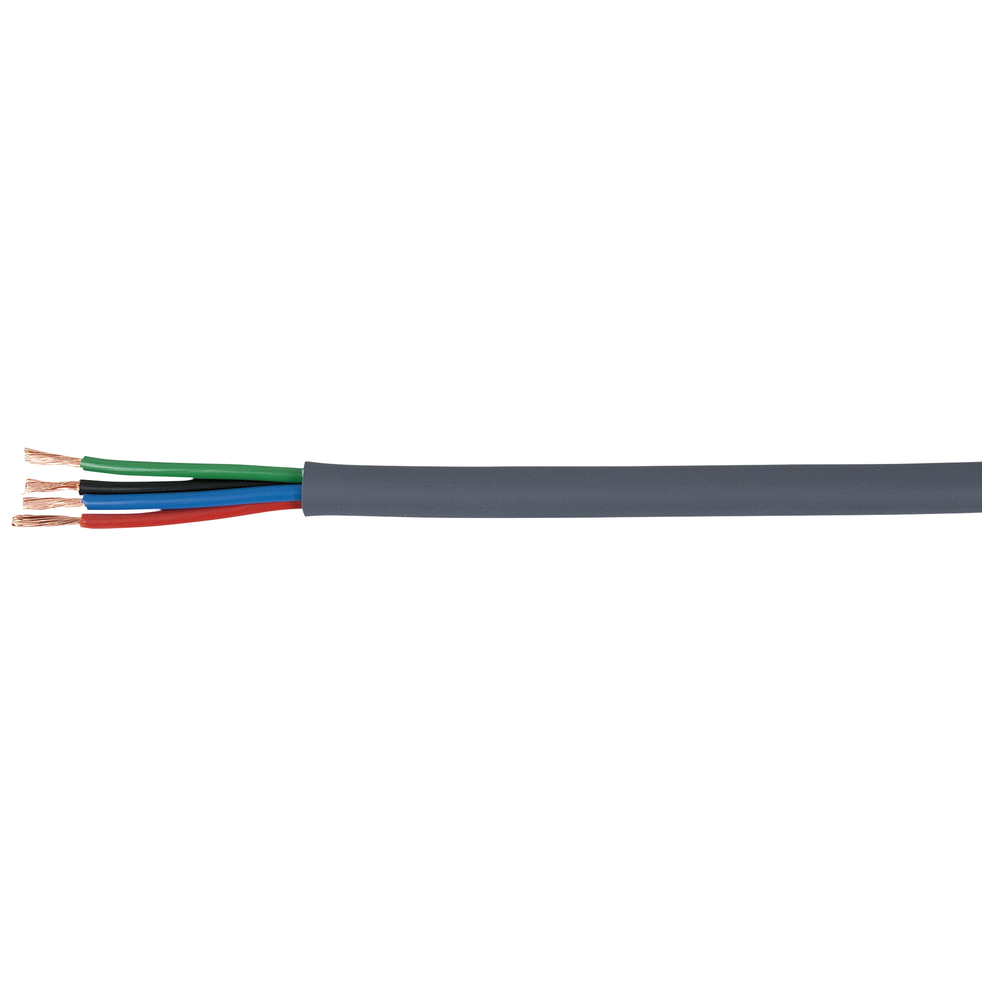 DAP LED Control Cable RGB, Grey Spool 100 m, 4 x 2.5 mm² 100-m-Rolle, 2,5mm2 DAP LED Control Cable RGB, Grey Spool 100 m, 4 x 2.5 mm² 100-m-Rolle, 2,5mm2