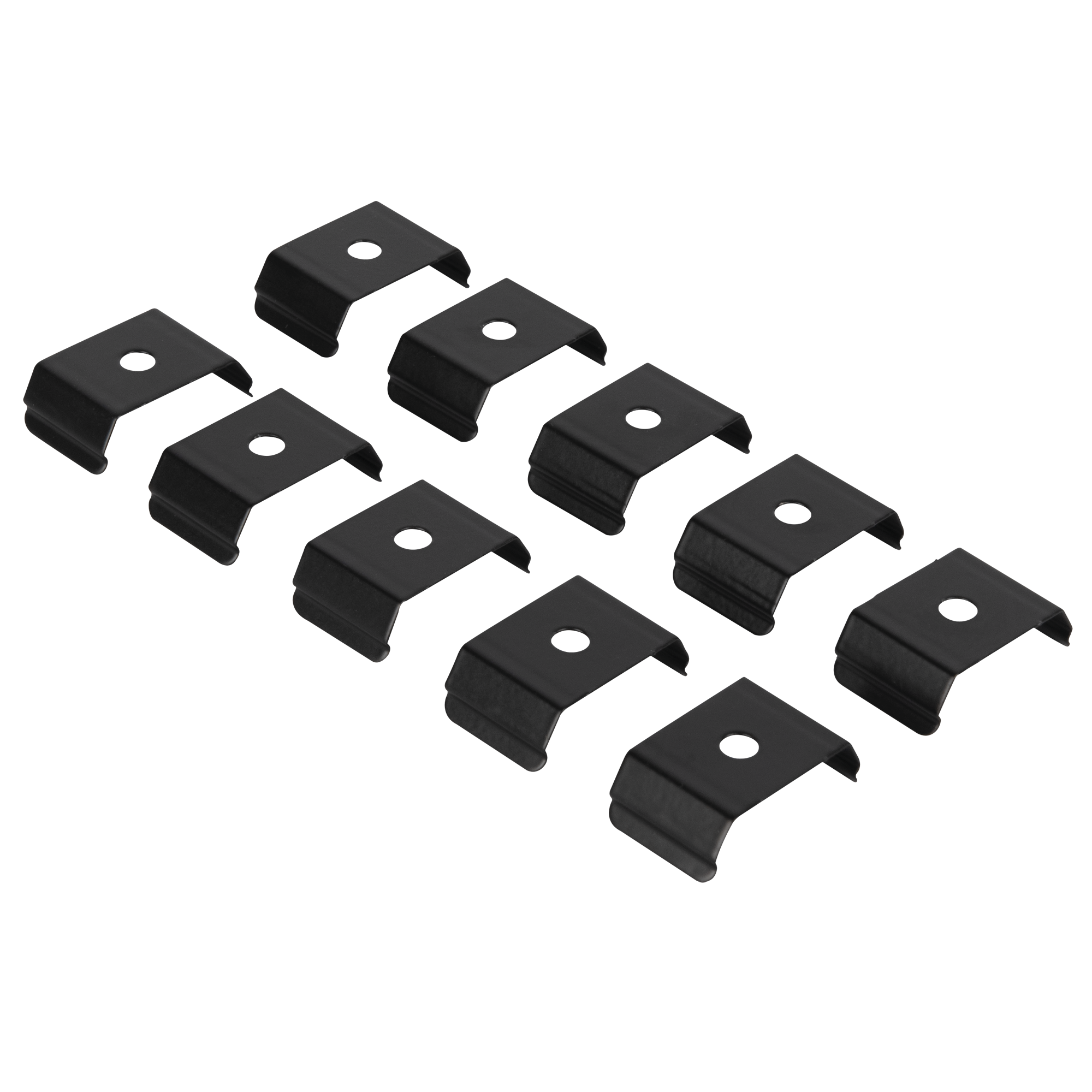 ARTECTA Profile Pro 25 Mounting Clips Set mit 10 Stück - schwarz