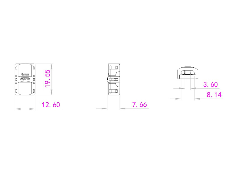 EUROLITE LED Strip Verbinder 2Pin 8mm EUROLITE LED Strip Verbinder 2Pin 8mm