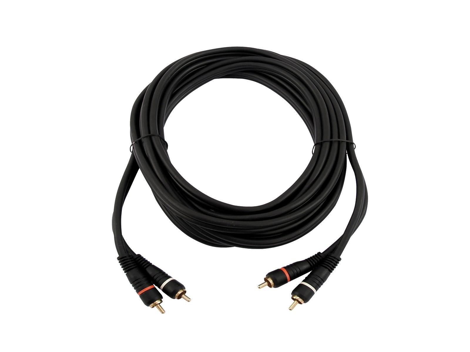OMNITRONIC Cinch Kabel 2x2 15m OMNITRONIC Cinch Kabel 2x2 15m