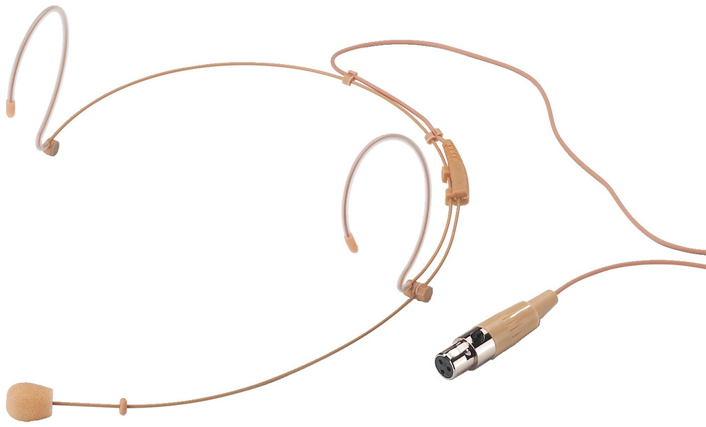 MONACOR HSE-152/SK Ultraleichtes Kopfbügelmikrofon