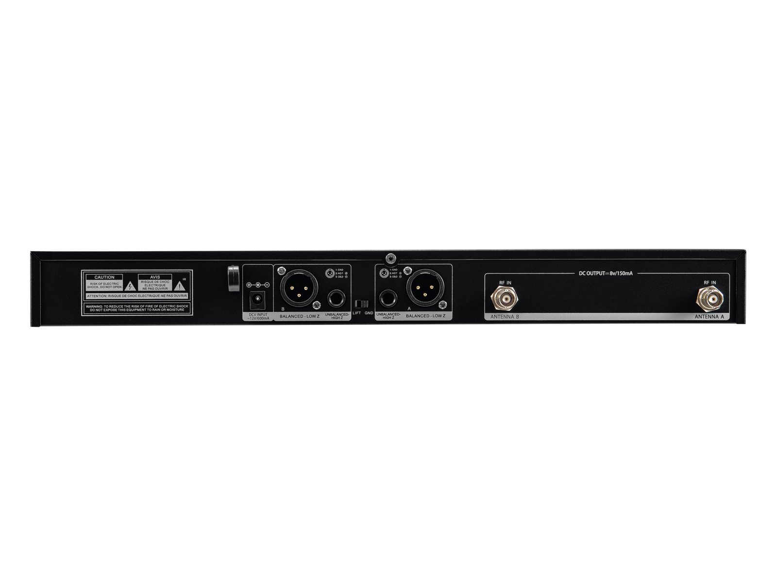 RELACART UR-222D 2-Kanal-UHF-System 823-832 + 863-865 MHz RELACART UR-222D 2-Kanal-UHF-System 823-832 + 863-865 MHz