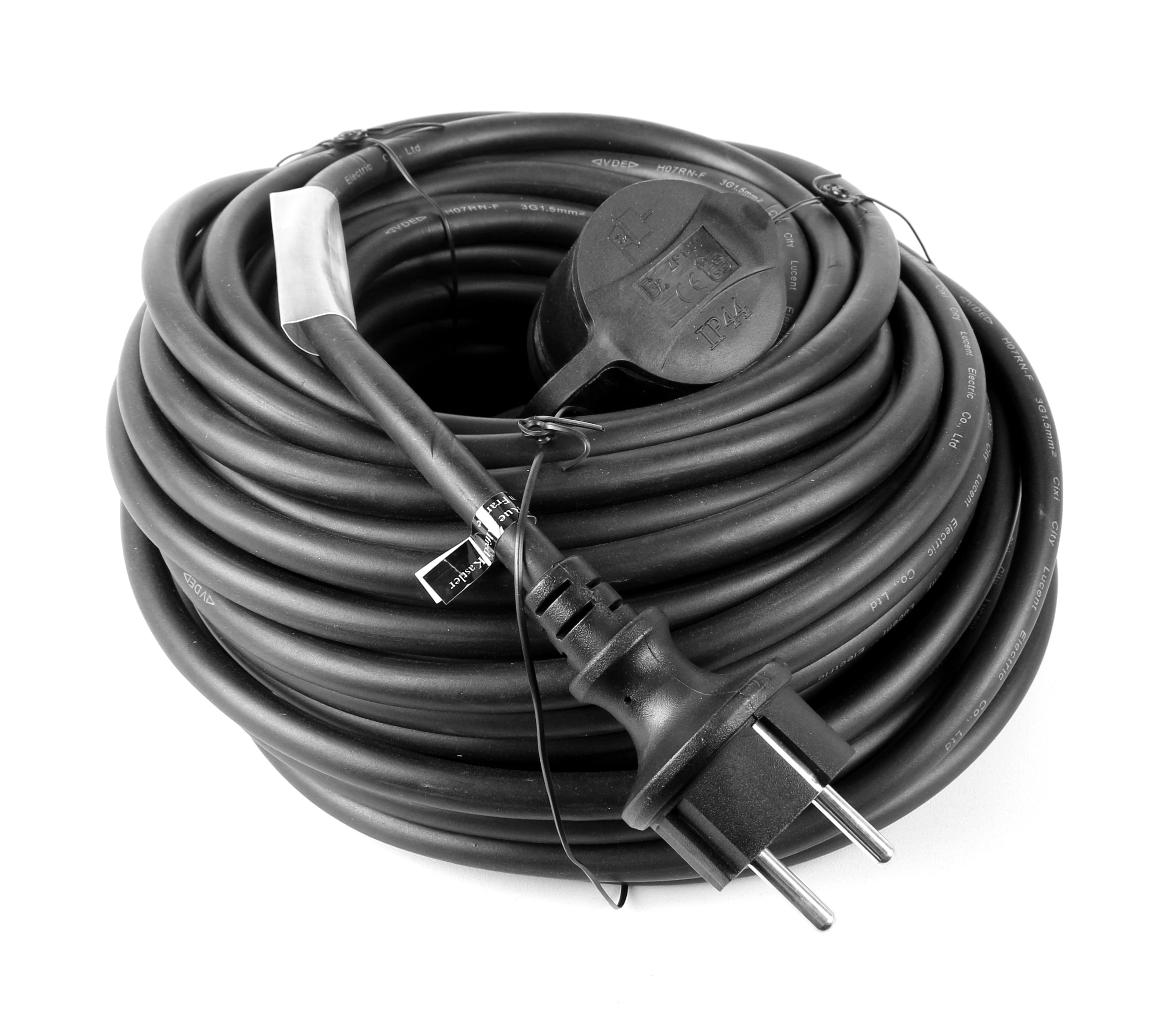 Extension cord Schutzko IP44 25m 3 x 1,5mm² (Type F)
