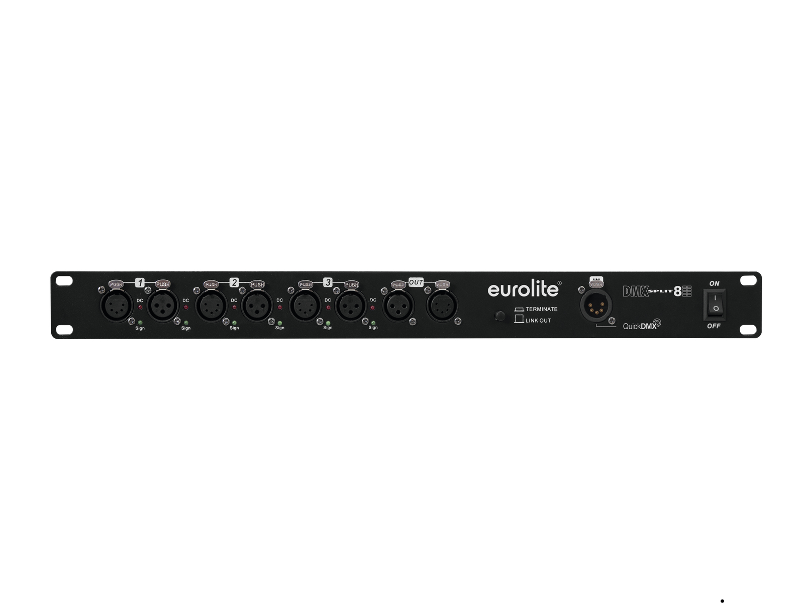 EUROLITE DMX Split 8X Splitter EUROLITE DMX Split 8X Splitter
