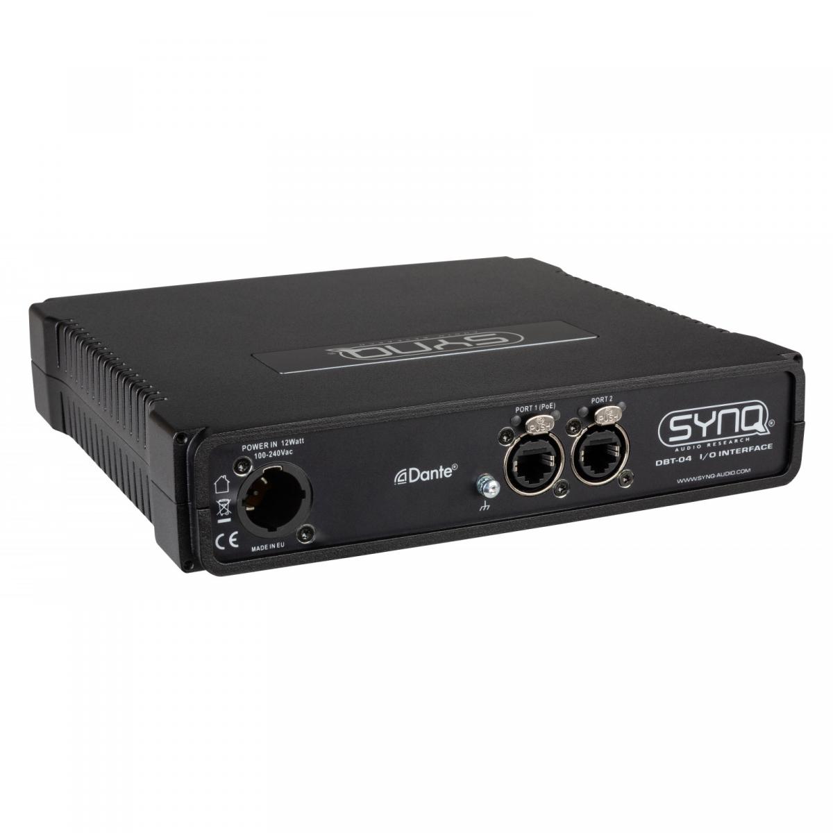 SYNQ Audio DBT-04 DANTE Interface SYNQ Audio DBT-04 DANTE Interface