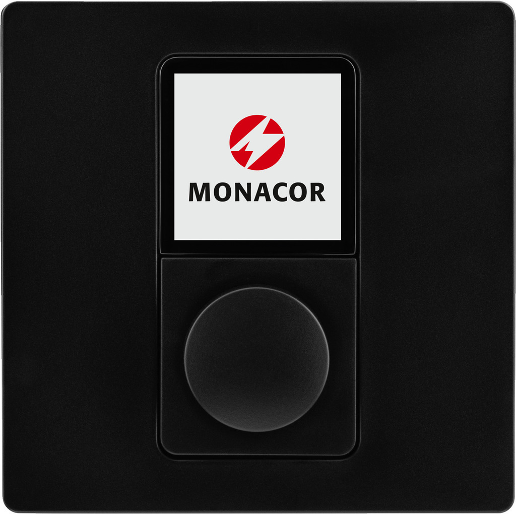 MONACOR WP-1/BK Wandmodul für PA-4125DX und PA-4125DX/DT