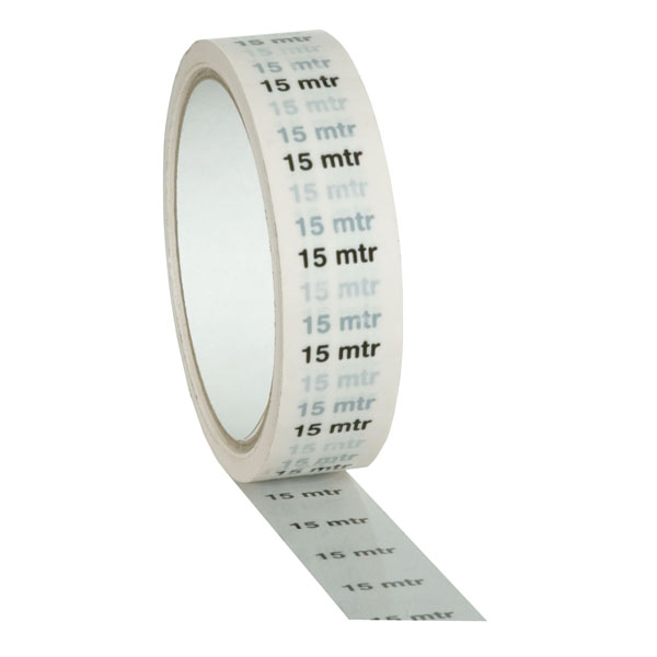 SHOWGEAR Marker / Indicator Tape "15 m" Markierung - weiß SHOWGEAR Marker / Indicator Tape "15 m" Markierung - weiß