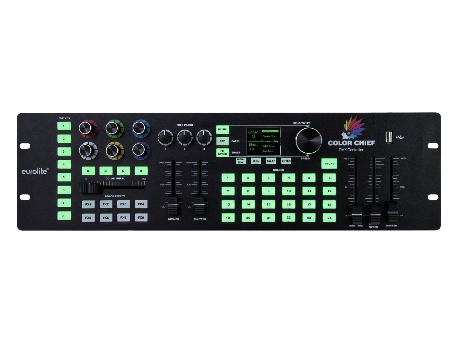 EUROLITE DMX LED Color Chief Controller EUROLITE DMX LED Color Chief Controller