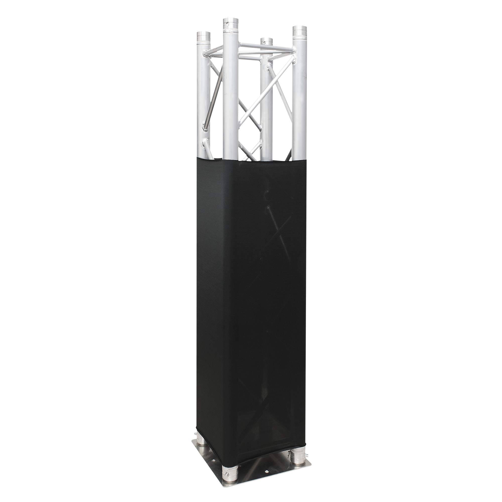 SHOWGEAR Truss Cover Stretch 210 g/m² Black - 300 cm Schwarz - 300 cm